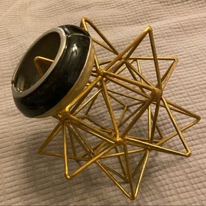 Two Toned Bangle Bracelet